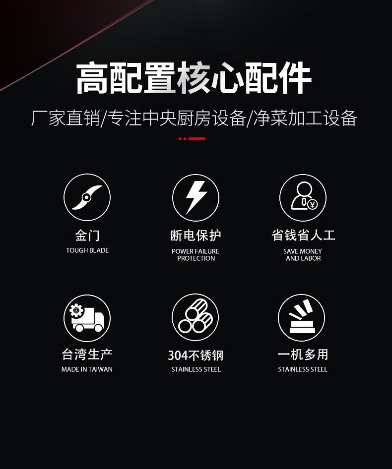 G22恒峰切葱机配置