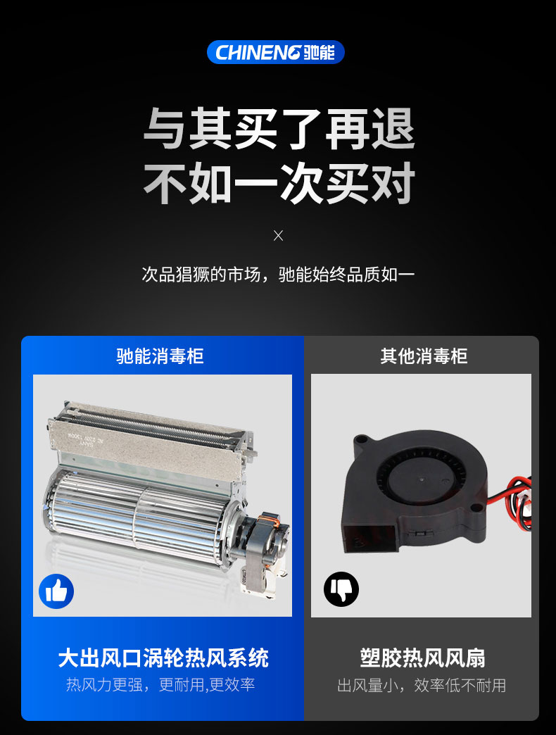 G22恒峰多室消毒柜与其他消毒柜对比1